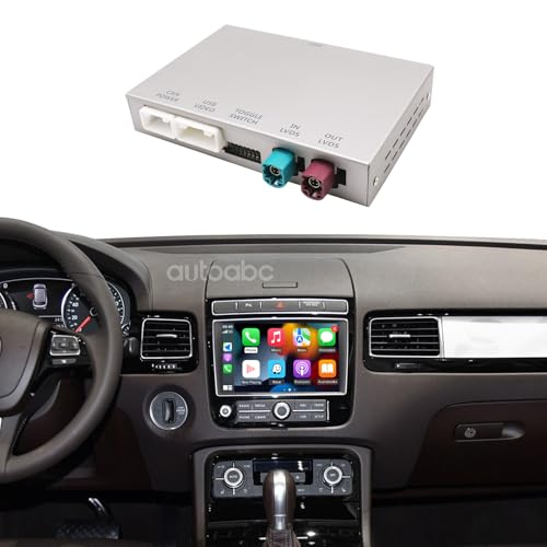 Wireless Carplay/Android Car Modification Module for Volkswagen Touareg RNS850 2011-2015 Support Mirrorlink and OEM Car Functions