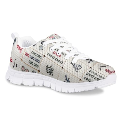 Mahjong Kids Sneakers for Boys Girls; Children's Running Shoes Breathable Lightweight Mesh Sport Sneakers