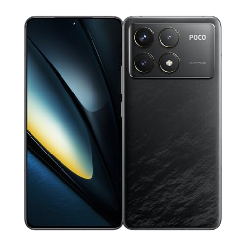 Xiaomi Poco F6 Pro 5G (512 + 12GB) Global Version Unlocked 6.67" 120Hz 50Mp Triple Camera (for Tmobile Mint Tello & Global) (Black)