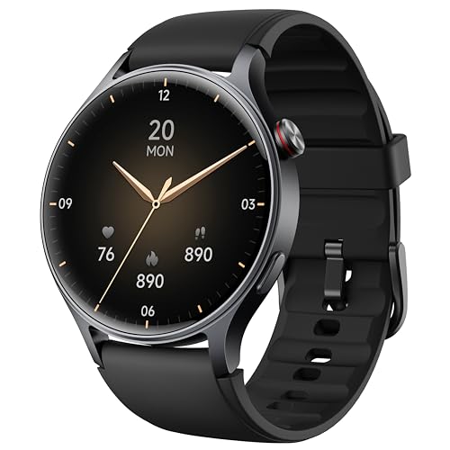 aeac Smart Watch for Men Women, AMOLED Ultra-Clear Screen Fitness Trackers with Heart Rate/Sleep/SpO2 Monitor, Smartwatch for iPhone/Samsung/Android, 110+ Sport Modes Waterproof Reloj Inteligente