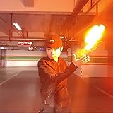 Bemagic007 4 Flamethrowers + Refill - Magic Tricks, Stage Magic, Party Magic, Magic Prank.Fire Magic,Coin Magic, Illusion Magic