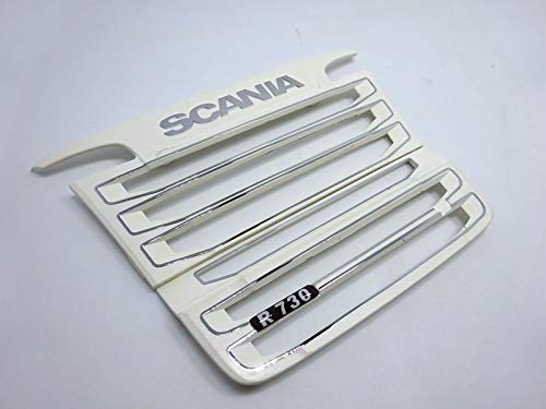 Omons label w/ r730 type logo scania sticker decals for Omons 1:14 scale rc r730 trailer