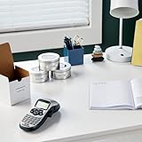 DYMO Label Maker Machine with Tape - 100H LetraTag Handheld, Comes with 3 LT label tapes. Great for Home & Office Organization