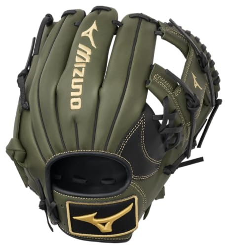 Mizuno GMVP1154P4 MVP Prime BB | Infielder Baseball Glove | 11.5" | Center Pocket Design | Deep 3 Web
