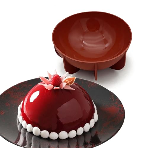 Silicone Dome Cake Pan 7 Inch Half Ball Baking Tray Nonstick Hemisphere Moussecake Mold Bread Mould Bake Form