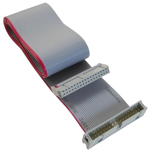 CablesOnline, 36-inches 34-Pin (2x17) 2.54mm-Pitch IDC 34-Wire Flat Ribbon Extension Cable, FR-3436M