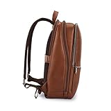 Samsonite Classic Leather Slim Backpack, Cognac, One Size