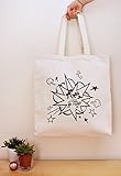 Manga Explosion Tote – Japanese Japan Kawaii Manga Anime Cotton Canvas Tote Shopper Bag Screen Printed Eco Friendly Market Comics Comic Book (One Size)