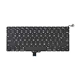 ICTION New A1278 Keyboard +Backlight +Screws US USA Layout Replacement for MacBook Pro 13" A1278 2009-2012 Year