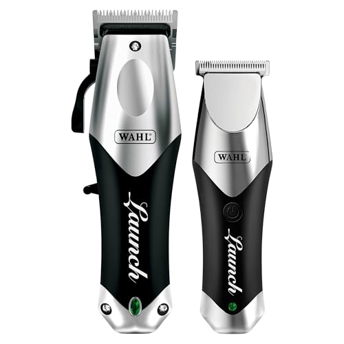 Wahl Professional Launch Combo Cordless Clipper and Trimmer Set, 6000 RPM Rotary Motor, USB-C Charging, 110-Minute Runtime