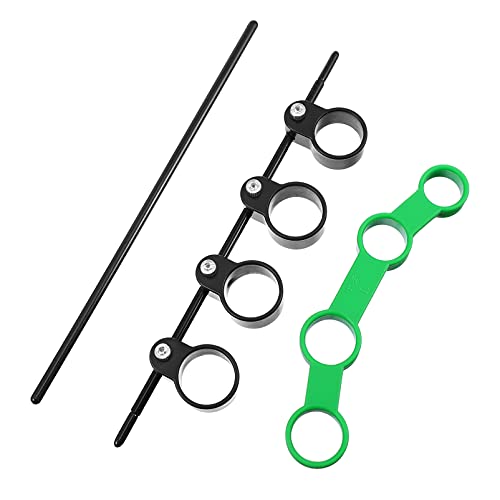 MILISTEN 2pcs Guitar Finger Expander Beginner Finger Expander Adjustable Stretcher Expansion For Guitar Bass Ukuleles Mandolins Piano Banjo