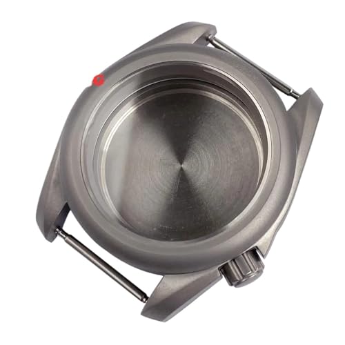 TREWFGH Titanium 3.8 Crown Sandblasted 316L Case, Suitable For NH35 NH36 NH38 NH70 NH72 ETA2824 PT5000 SW200 ST2130 40mm Sapphire Crystal(Titanium Case,ETA2824 PT5000)