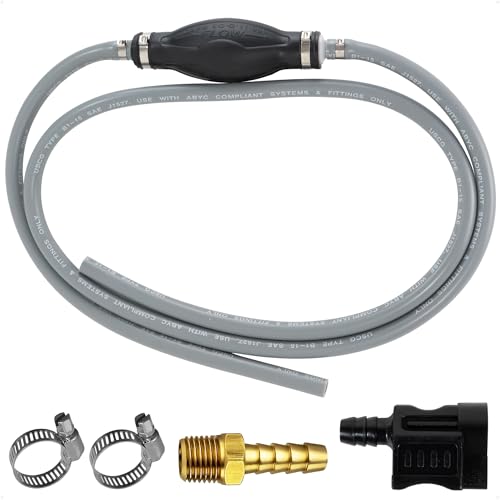 Five Oceans Honda Marine Boat Fuel Line Kit, 3/8-Inch x 6-Foot, EPA/CARB Approved - FO4280-4768-HON