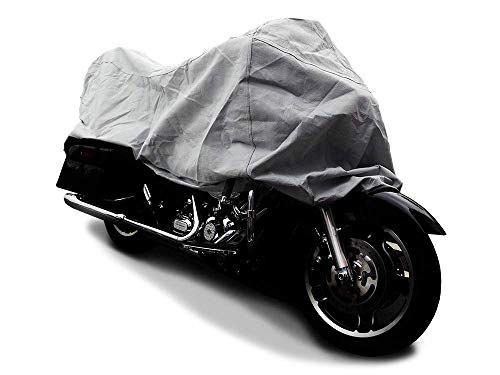 CarsCover Ultrashield Heavy Duty Waterproof Motorcycle Cover for Harley Davidson Touring Road Glide and Street Glide Bike HD Covers