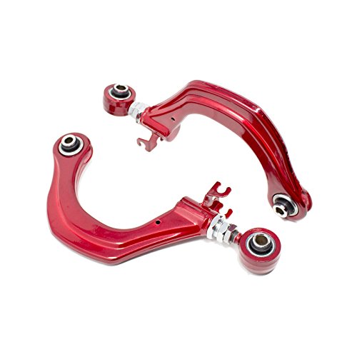 Godspeed AK-038-E Adjustable Rear Camber Arms With Spherical Bearing, Set of 2, compatible with Volkswagen Passat (B6/B7) 2006-21