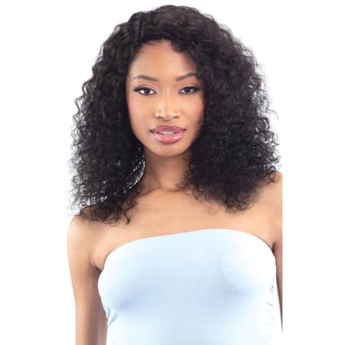 Shake-N-Go Naked 100% Brazilian Natural Human Hair Lace Part Wig - Lily 20" (Color:NATURAL)