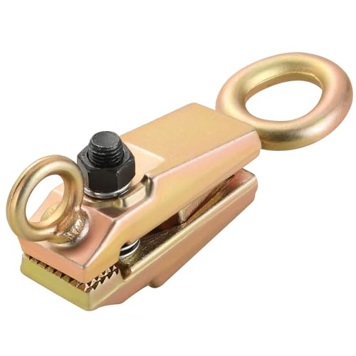 NATGAI 5 Ton 2-Way Auto Body Clamp, Self-Tightening Frame Pull Clamp Grips for Collision Repair, Sheet Metal Maintenance & Car Door Fender Edge Repair, Auto Body Repair Tool with Small Mouth Design
