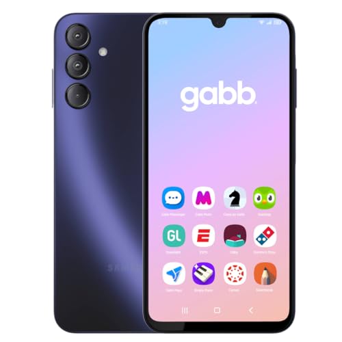 Gabb Phone 4 Pro - Phone for Kids and Teens, GPS Tracker, No Social Media or Internet, Fees Required