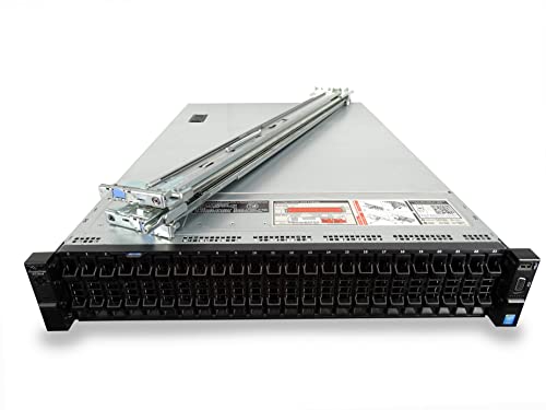 Dell PowerEdge R730xd 24 Bay SFF 2U Server, 2X Intel Xeon E5-2660 V4 2.0GHz 14C CPU, 64GB (4 x 16GB) DDR4 RDIMM, H730p, 8X Tray, 4X 1GbE, Rail Kit Included, 8x5xNBD 3YR Warranty (Renewed)