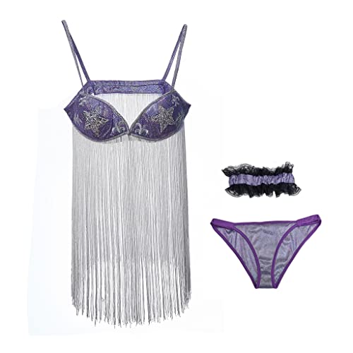 VintageCos Closer Alice Costume for Women Alice Ayres Movie Stripper Cosplay Costume Sexy Halloween Outfit Bikini Set