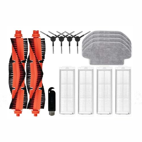 YOURRYONG Compatible for Xiaomi Mi Robot Vacuum Mop 2S / Mop P/Mop Pro / XMSTJQR2S / STYTJ02YM Parts Main Side Brush Hepa Filter Mop (Color : Set J)