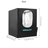 Creality Middle Fireproof and Dustproof 3D Printer Enclosure, Tent Warm Enclosure Constant Temperature Soundproof Dustproof Heating Box for Ender 3 V2/Ender5/Pro/Plus,CR-10/V2/S/S PRO/Mini,CR-X/CR-20