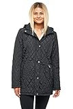 Sebby S.E.B Quilted Jacket for Women - Black Medium