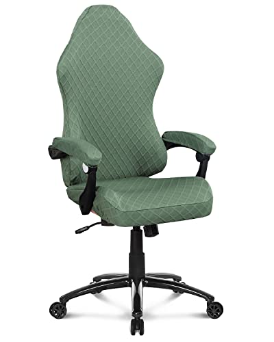 Deisy Dee NO Chair, ONLY Gaming Chair Covers,Gaming Slipcovers Stretchy Polyester Covers for Reclining Racing Gaming Chair