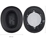 Live 500BT Ear Pads Cushion, MOLGRIA Replacement Earpads for JBL Live 500BT Wireless Bluetooth Over-Ear Headphones. (Black)