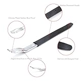 Bead Lifting Tool, Tire Iron Spoon, Mount Demount Lever Pry Bar, Rim Pryer, Handle with Plastic Protector, Curved Head, for Tire Changer