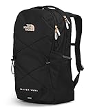 THE NORTH FACE Women's Every Day Jester Laptop Backpack, TNF Black/Burnt Coral Metallic, One Size