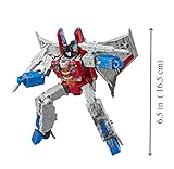 Transformers Toys Generations War for Cybertron Voyager Wfc-S24 Starscream Action Figure - Siege Chapter - Adults & Kids Ages 8 & Up, 7"