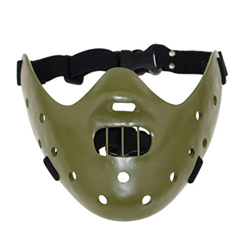 nezababy Halloween Cosplay Mask Face Killer Costume Prop Resin
