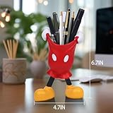 LA KEN DU Cute Pen Pencil Holder for Desk, Kids Small Desk Desktop Marker Pen Pencil Organizer and Storage for Desk-Pen Pencil Cup