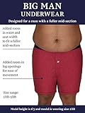 Fruit of the Loom Men's Tag-Free Boxer Shorts (Knit & Woven), Big Man - 6 Pack - Assorted Colors, 3X-Large, Big Man Boxer Shorts