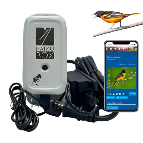 Haikubox Bird Identifier: Automatic & continuous bird song & call identification using sound. Identify & listen to your birds to boost your birdwatching and birding-by-ear!