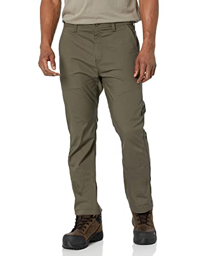 Dickies Mens Cooling Hybrid Utility Business Casual Pants, Moss Green, 36W X 30L US