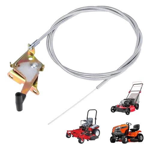 TOSRWGLL 290-163 Throttle Control Cable Replacement for Stens Mower Cable,Universal 48" Control Cable Fits Riding Mowers,Tractors and Self-Propelled Mowers Parts