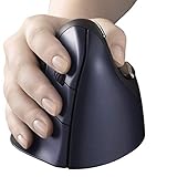 Evoluent (The Original Brand Since 2002 VM4RW VerticalMouse 4 Right Hand Ergonomic Mouse with Wireless USB Receiver (Regular Size.) The Original VerticalMouse Brand Since 2002