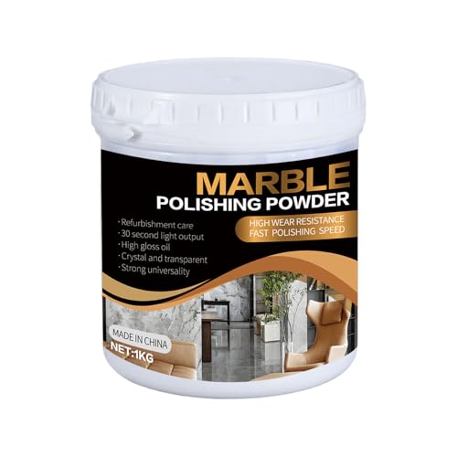 Marble Polishing Powder – for Granite, Marble & Stone Surfaces，Restores Shine & Removes Scratches，Professional Polish for Countertops, Floors & Walls，2.2LB (1 Piece)