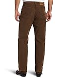 Wrangler Men's Rugged Wear Woodland Thermal Jean ,Night Brown,34x34