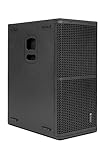 PRORECK Venue Set 10000W P.M.P.O Stereo/Mono DJ Powered PA Speaker System Combo Set Dual 4’’ Line Array Speaker, Dual 12 inch Active Subwoofer with Bluetooth Control, DSP Suitable for Concert, Venue