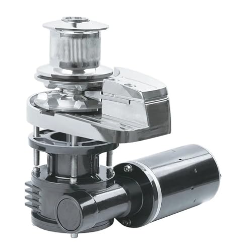 Electric Anchor Winch 12V 600W Heavy Dutys Highspeed Marine Boat Anchor Winch Windlass with Capstan for Boats from 20ft to 35ft C612C