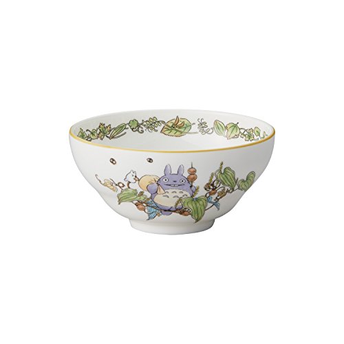 Noritake TT97890/4924-10 My Neighbor Totoro Rice Bowl, 9.2 fl oz (260 cc), Microwave Safe, 1 Piece, Bone China