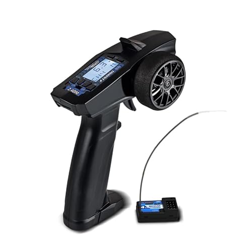 Generic Malockos P32 Turbo Racing 91803G-C 2.4G 4CH VT Systeem Lcd Display Radio Zender Afstandsbediening Met Ontvanger Voor Rc Auto Boot