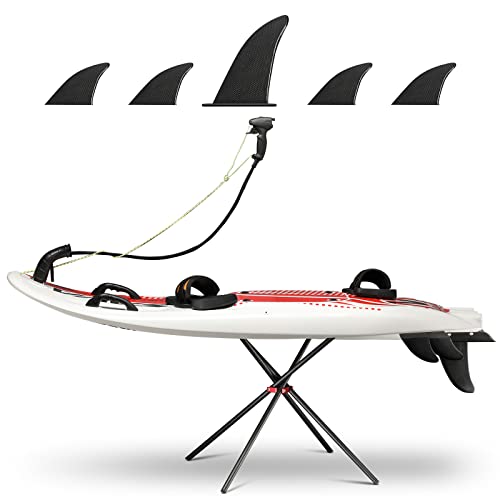 SAVADECK Fuel Engine Surfboard 110cc Surfboard Lightweight T1000 Full Carbon Surfboard High 50km/h Speed Jetting Surfing Board Water Sports Surfboard with Lithium Battery for Adult.