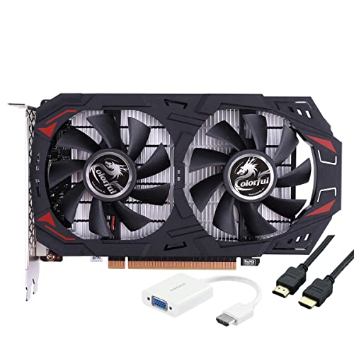 EEDSDLTQ GTX1050Ti 4GB Graphics Card+AllyFlex HDMI+HDMI to VGA Adapter
