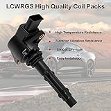 Set of 6 Ignition Coil Pack Fits for 3.5L V6 Mercedes Benz E350 ML350 GLK350 R350 C230 C280 C300 C350 SLK350 CLK350 2006 2007 2008 2009 2010 2011 2012 2013 Coils Replaces UF535