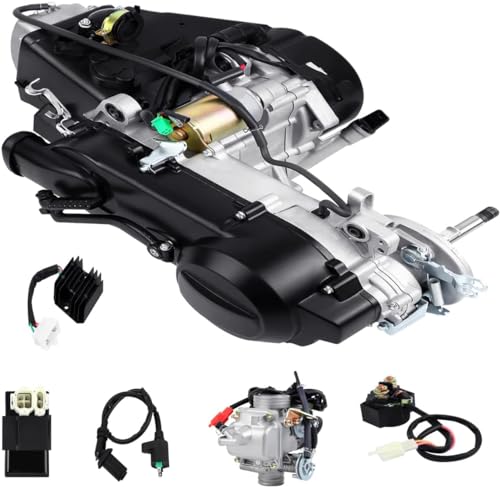 Sange 4 Stroke GY6 Short Case 150CC Scooter ATV Moped Motor Complete Engine Set for Two-Wheeled Scooter