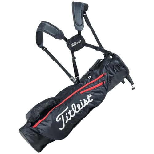 Titleist - Premium Carry Bag - Black/Red/White